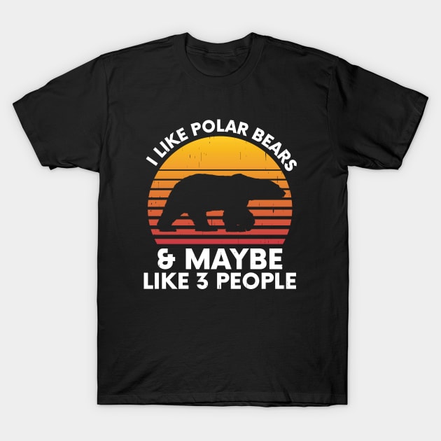 i like polar bears and maybe 3 people T-Shirt by youki